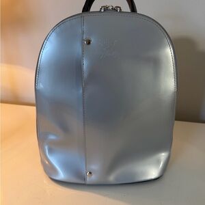 Beijo Metallic Silver Women's Backpack